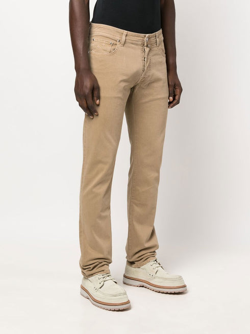 straight-leg jeans